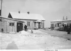 Byggnad i Tossa, Haparanda, vintern 1940-1941.