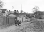 Den 1 december 1953. Nedre Bergsgatan 23. Stora Bergsgränd 4