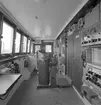 År 1963. Gävle Varv. M/S Nova. Kommandobrygga.