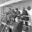 Den 27 juli 1962. Gävle Varv. Provtur med M/S 110-Tukuue.