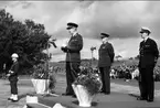 Kungabesök, Gustaf VI Adolf besöker Karlsborg år 1962.