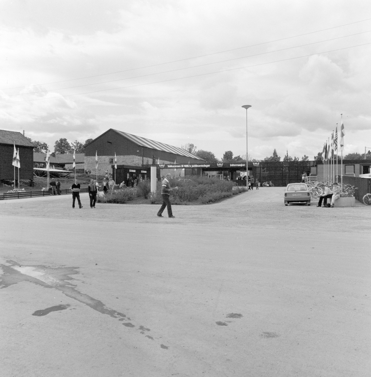 Norske Melkeprodusenters Landsforbund, NML 100 år 1881-1981. Jubileumsdager,utstilling,Domkirkeodden,Hamar.