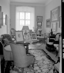 Dokumentation av  Tyresö slott, interiör.