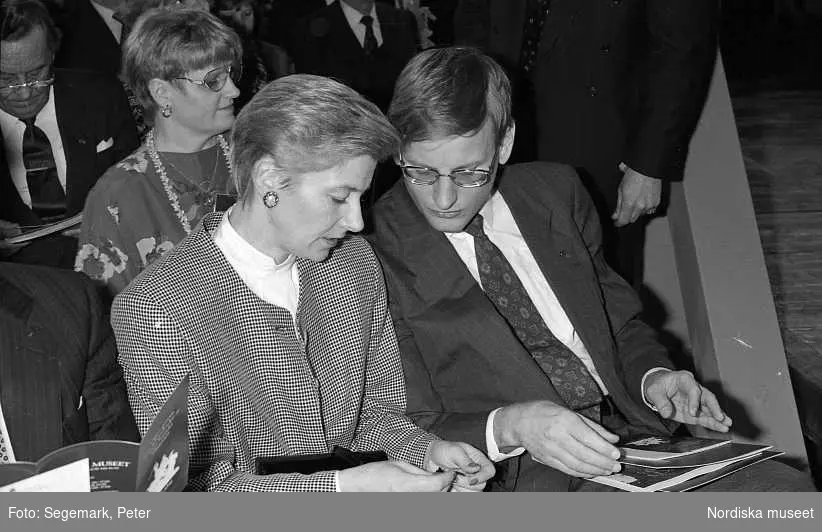 Invigning av utställningen "Den Svenska Historien" på Nordiska museet.