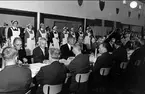 Karlsborg, kungabesök och invigning av museet år 1962. Från lunchen.