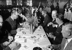 Karlsborg, kungabesök och invigning av museet år 1962. Från lunchen.