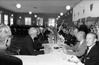 Karlsborg, kungabesök och invigning av museet år 1962. Från lunchen.