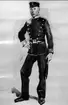 Uniformer m/ä, Skansen kronan Göteborg. Menig vid trängen i uniform m/1885. Akvarell av Einar von Strokirch.