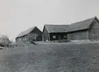 Prästgården i Böda. Ladugårdskomplexet, rivet 1937.