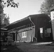 Innergård i kv. Skrivaren före rivningen på 1970-talet.