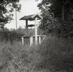 Kvarnen och sågen.
Brunnen vid boningshuset.