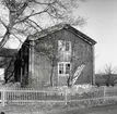 Gaveln på ett bostadshus i Björket.