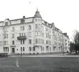 Flerbostadshus på Vegagatan.
Foto: Manne Hofrén 1962.