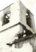 Hälleberga kyrka brandskadad 1976-10-18.