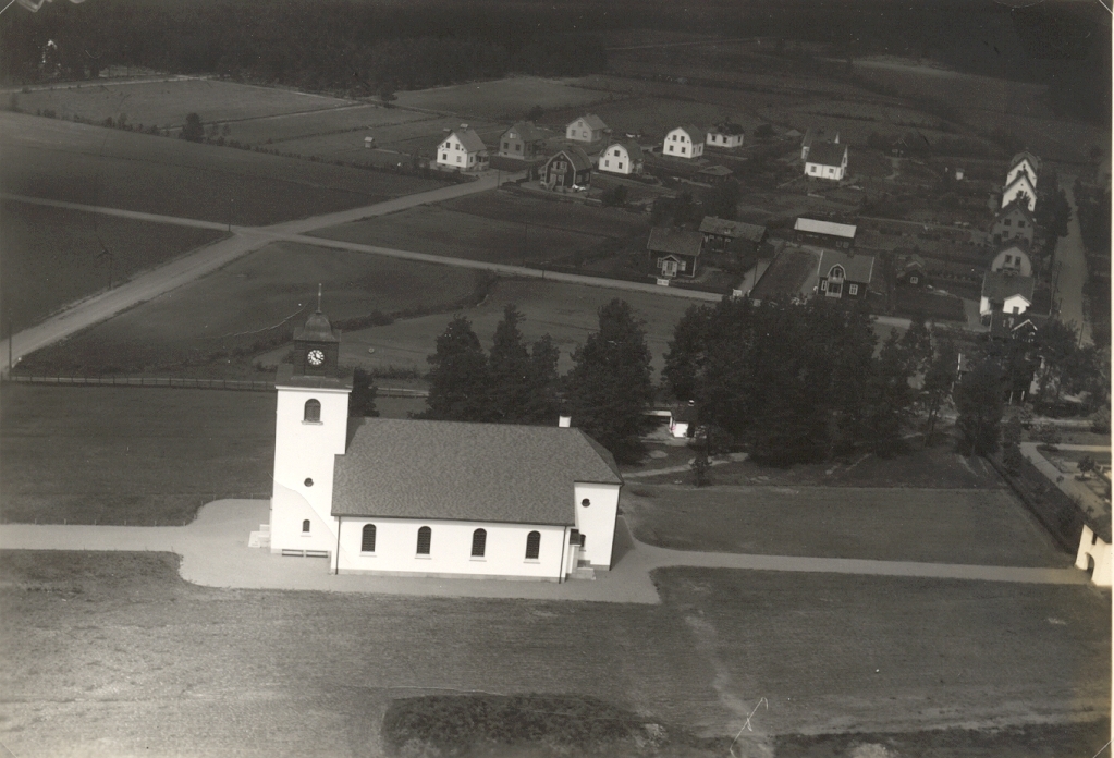Flygfoto över Hultsfred