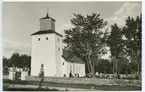 Vykort med motiv från Norra Möckleby kyrka.