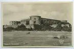Vykort med motiv från Borgholms slottsruin.