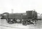 Godsvagn vid Centralstationen i Kalmar.