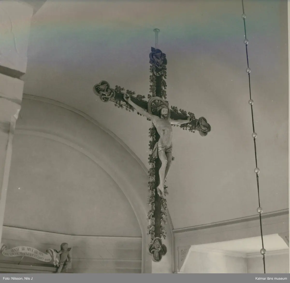 Triumfkrucifix i Högby kyrka.