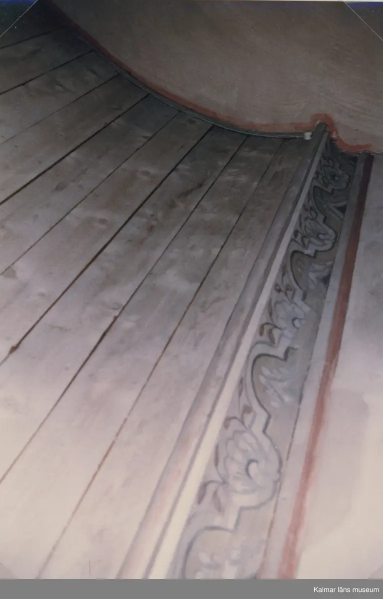 Takmålning i Ankarsrums kyrka.