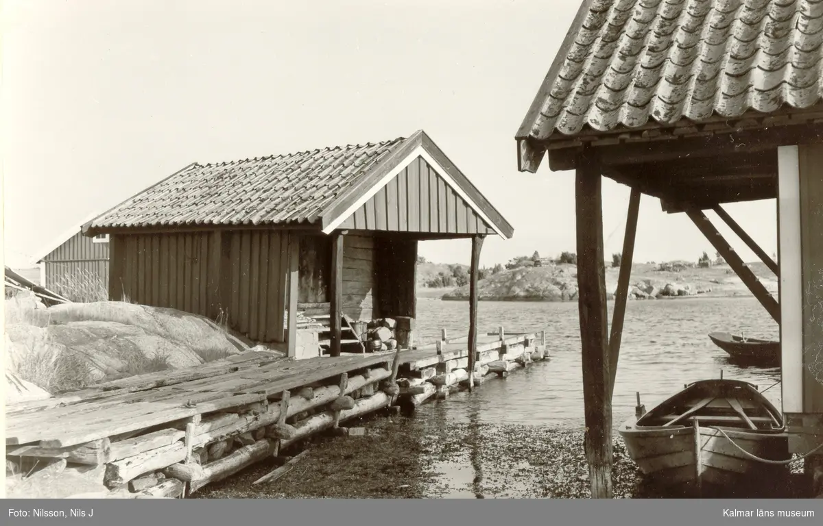 Wiströms hommar, bod och tjärbark.