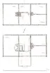 Planritning över Björkmossa gästgivaregård. Plan över gamla gästgivaregården.
(2 vån)
A.Övre vån.
   a.Förstuga
   b.Krogsal
   c.Gästrum
B.Nedre vån.
   d.Kvist
   e.Försruga
   f.krogsal
   g.Kök
   h.Rum

Tage Starck 1936