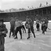 ÖSK - Bollnäs. Stadion.
12 februari 1956.