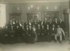 Studentjubileum 1926? - 1921? av 1881 och 1876 års studenter vid läroverket i Kalmar.