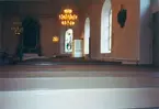 Interiör från långhuset i Kristdala kyrka.