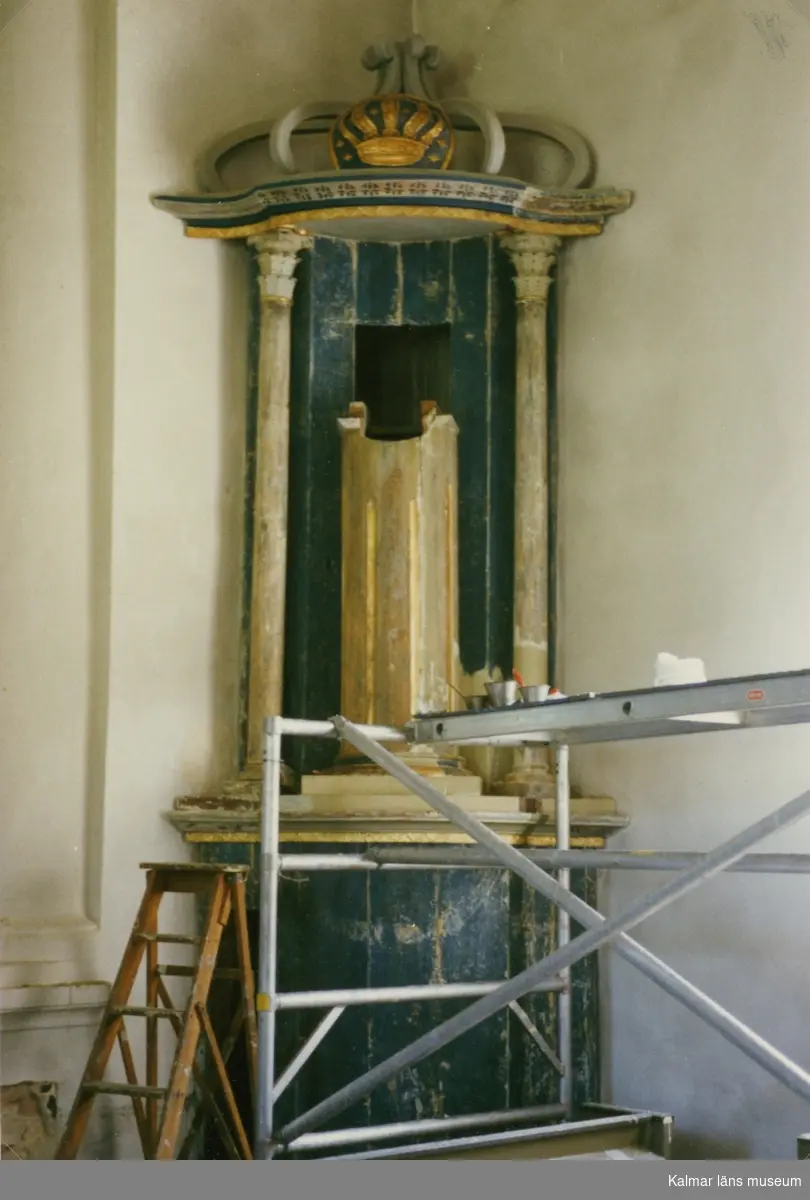 Renovering av Mortorps kyrka.