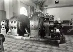 Interiör från elektricitetsverket i Kalmar 1938.