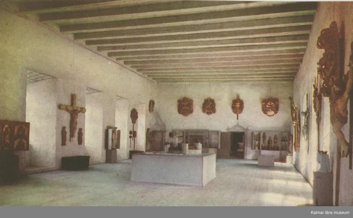 Utställningar Gröna salen (Unionssalen) i Kalmar slott.