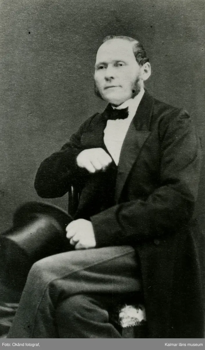 Carl Hammarberg, redare och trävaruhandlare, Figeholm.