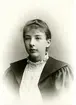 Porträtt av Ellen Hagberg (f.1894), dotter till Agnes Harberg.