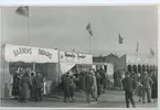 Firande av Barnens Dag i Kalmar 1935.
Tivoli med tombola.