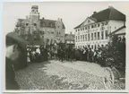 Firande av Barnens Dag i Kalmar 1906, vid Stortorget.