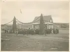 Från den vid Ydrefors station under år 1924 av Landshövding J Falk förrättade invigningen av Vimmerby - Ydre Järnväg.