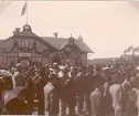 Invigning av järnvägsstationen i Torsås.