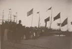 Vid Kronprinsens (sedermera Gustav V) besök i Kalmar 11/8 1894.