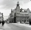 Kreugerska husets flyttning. Passagen vid Stortorget.
Vy från Stortorget mot Kv. Bryggaren (Stadshotellet).