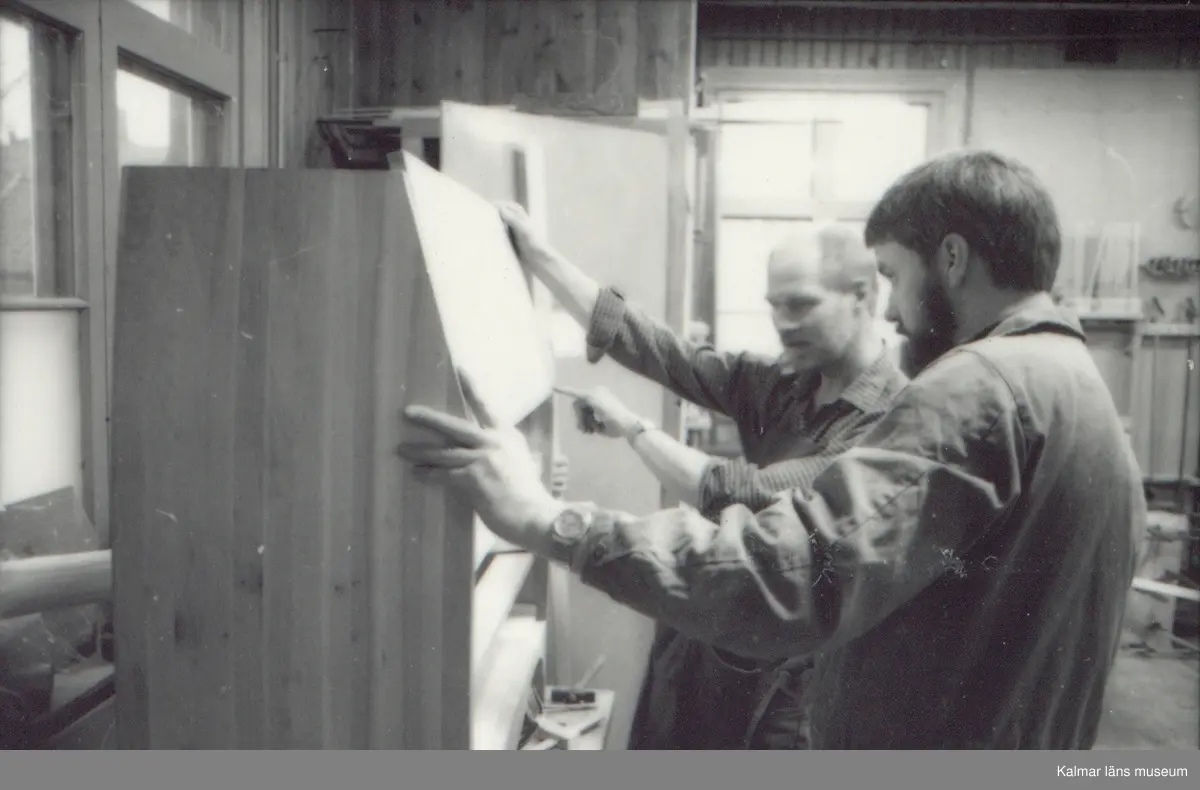 Slöjdutställning
Sommaren 1987.