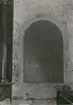 Skadad puts i Ryssby kyrka vid restaureringen 1948.