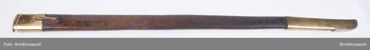 Har använts av ryttare Nr 2 i Majorens kompani vid Livregementets kyrassiärkår.