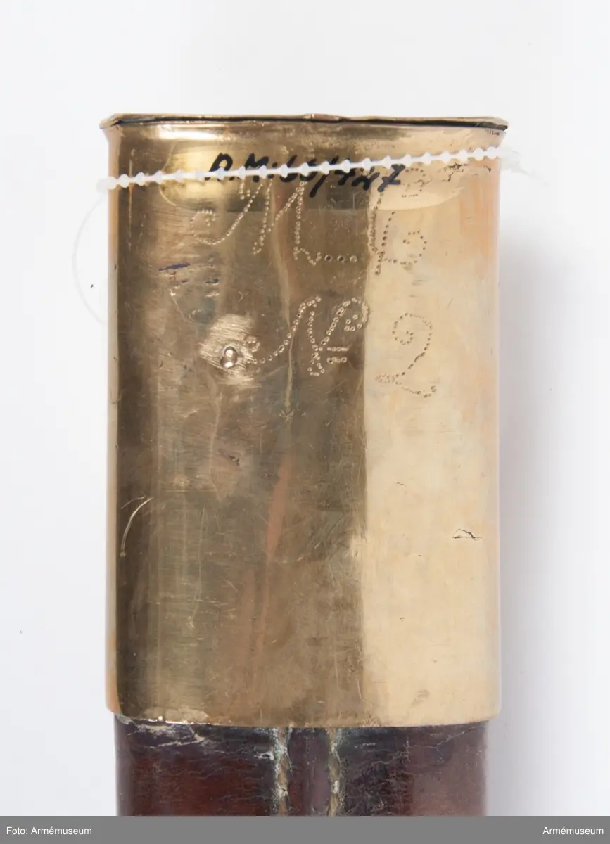 Har använts av ryttare Nr 2 i Majorens kompani vid Livregementets kyrassiärkår.