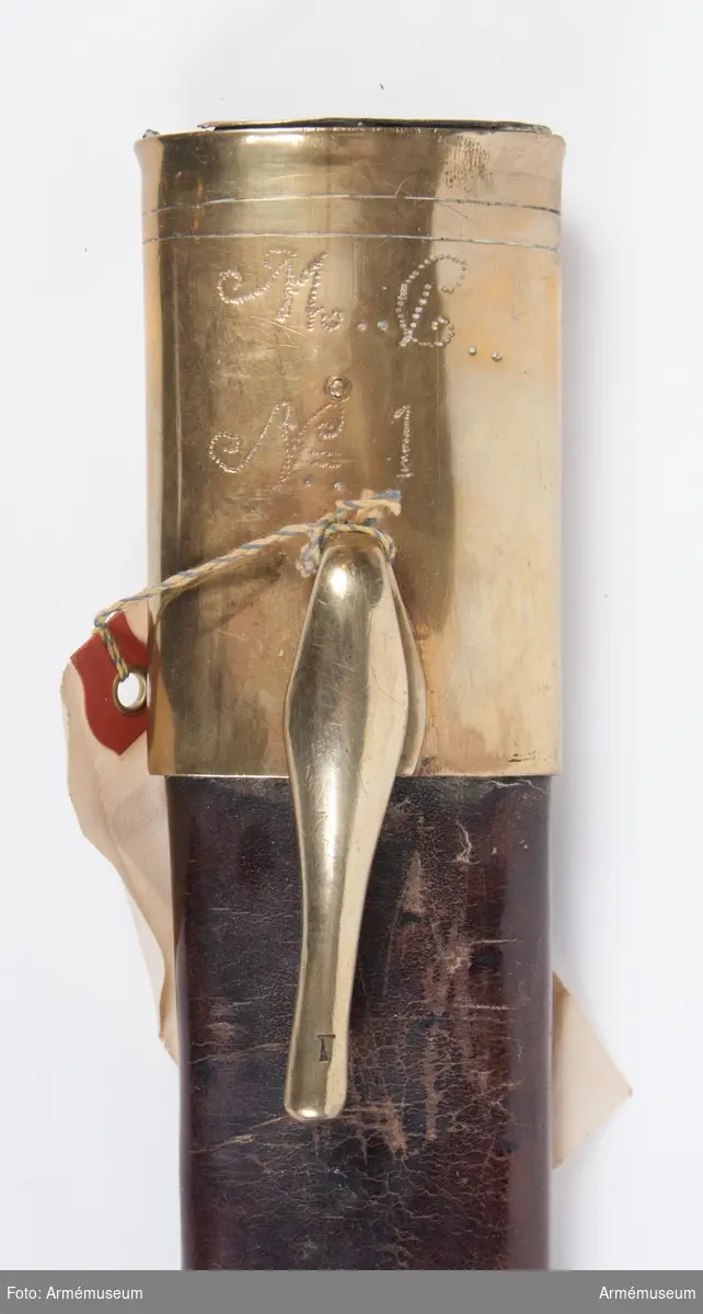 Har använts av ryttare Nr 1 i Majorens kompani vid Livregementets kyrassiärkår.