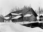 Hagge järnbruk.
Smältsmedjan omkring 1905.