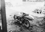 Motorcykel SOK med sidovagn 1925-1928.