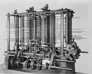 Charles Babbage's differensmaskin.