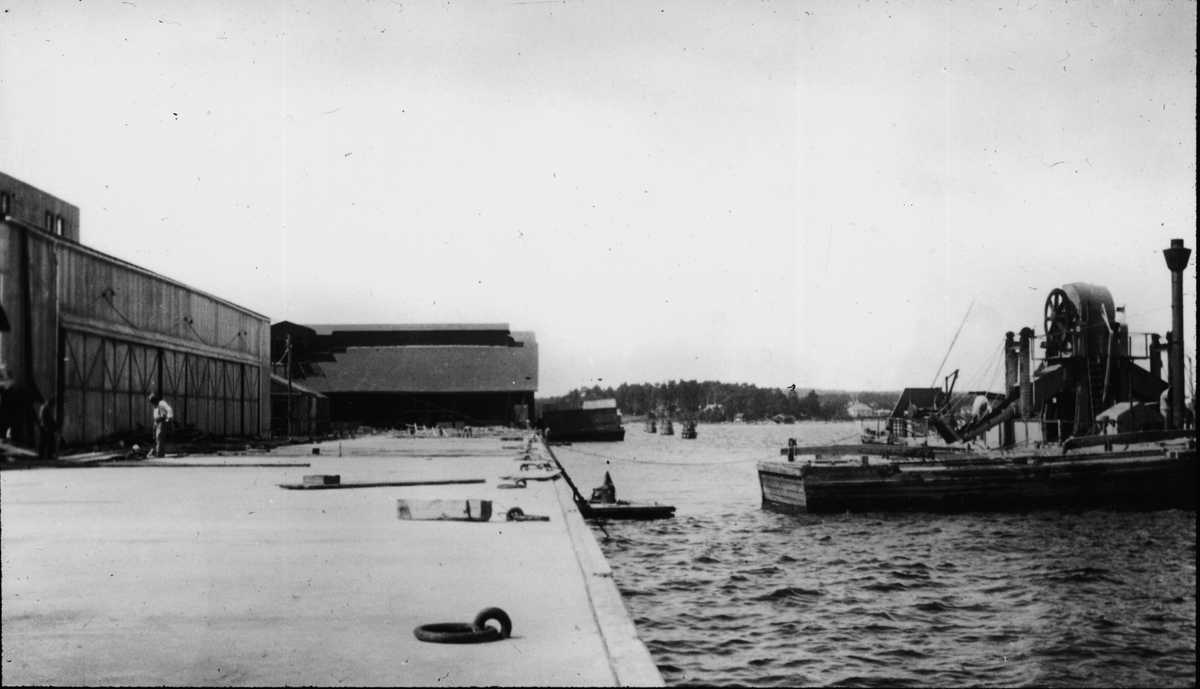 Byggherre: Byggnadsaktiebolaget Contractor, Stockholm. Kaj.