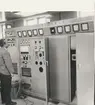 Kråks radiostation Karlsborg 1964. Intrimmning och prov av 20 KW KV-sändare, K 21, 22, 24. Karlenberg, telefunken.